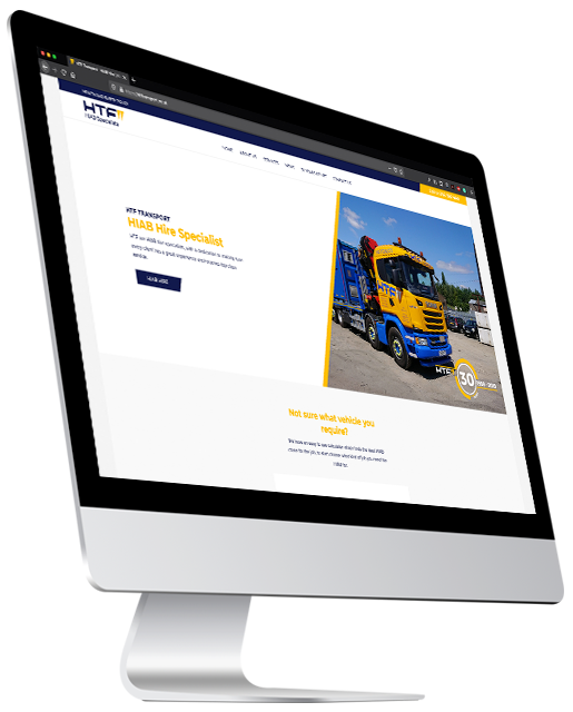 HTF Transport, Digital Marketing, Lead Generation & Webdesign