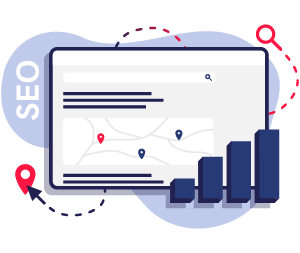 illustration about SEO in Peterborough