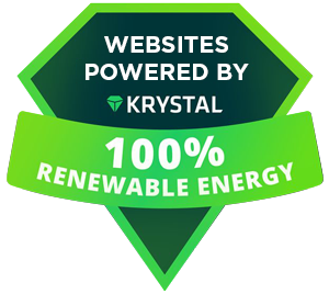 All our websites are powered by 100% renewable energy.