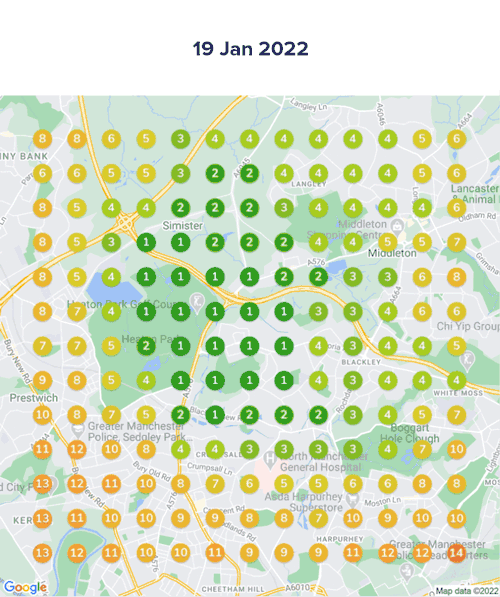 Increase your local reach and improve the online representation of your business on Google using reviews and ratings.