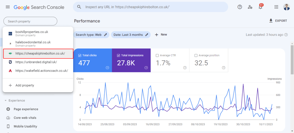 Step 1 - Upload XML Sitemap to Search Console
