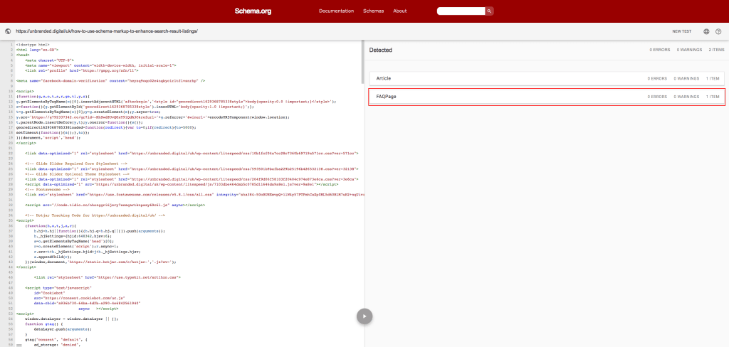 Step 3 - Schema.Org
