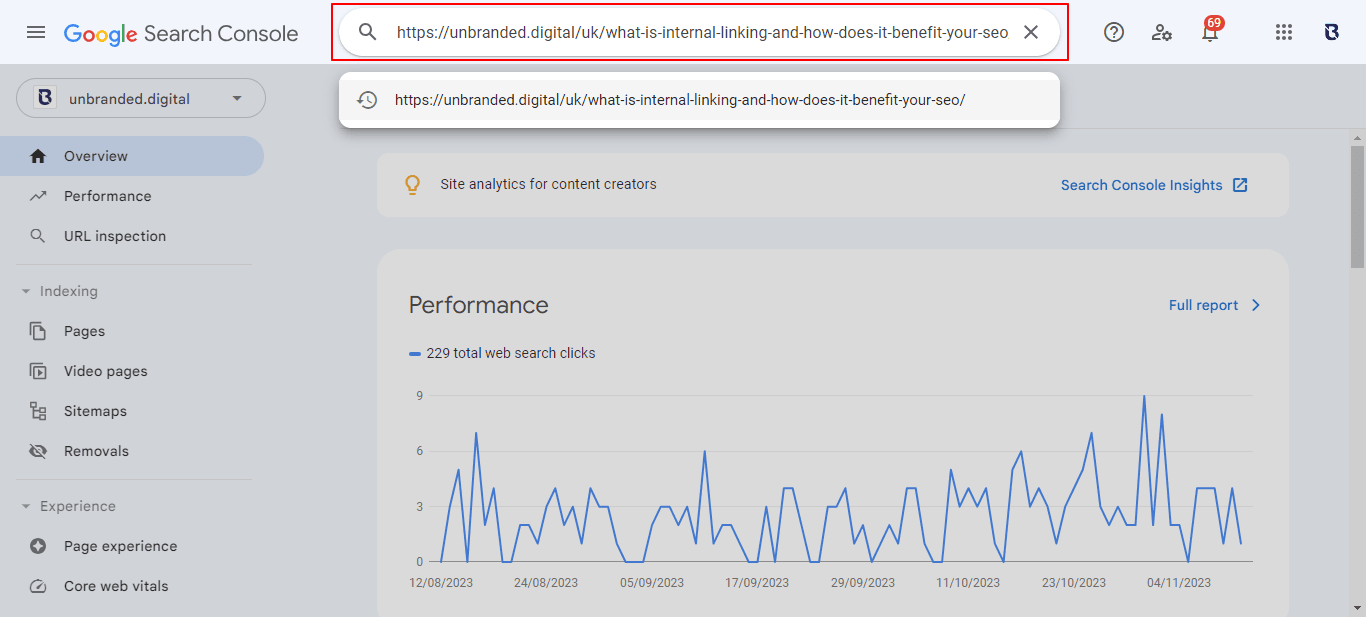 Step 4 - Indexing Page