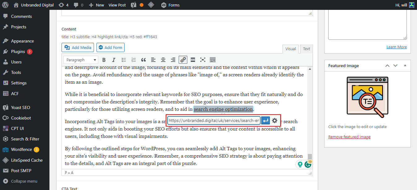 Step 4 - Internal Linking